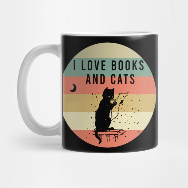 I love books and cats by cypryanus